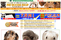 ペットグッズショップのサイトイメージ