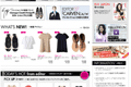 ELLE SHOPのサイトイメージ