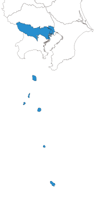 東京都の地図