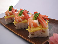 ばら寿司の押し寿司