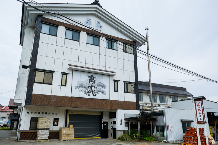 高千代酒造株式会社の外観