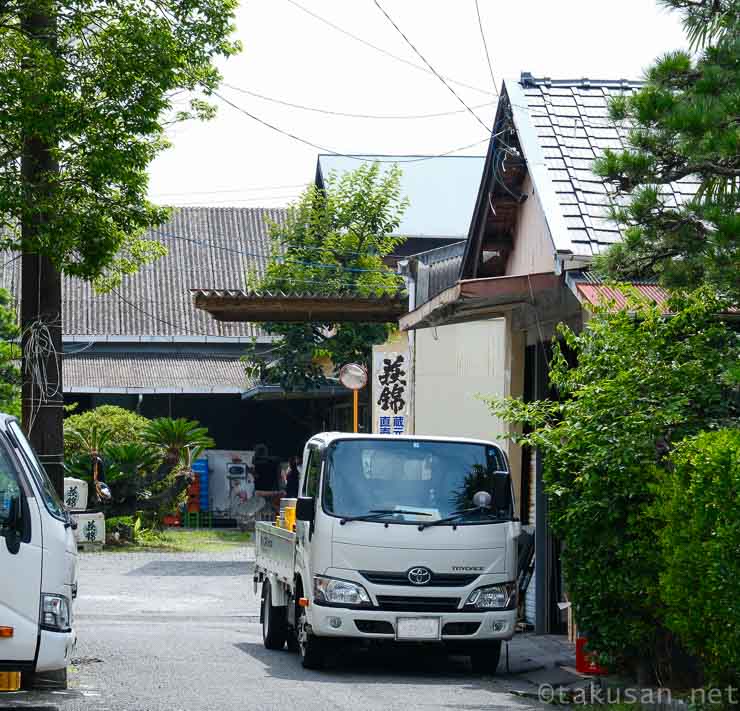 萩錦酒造株式会社の外観